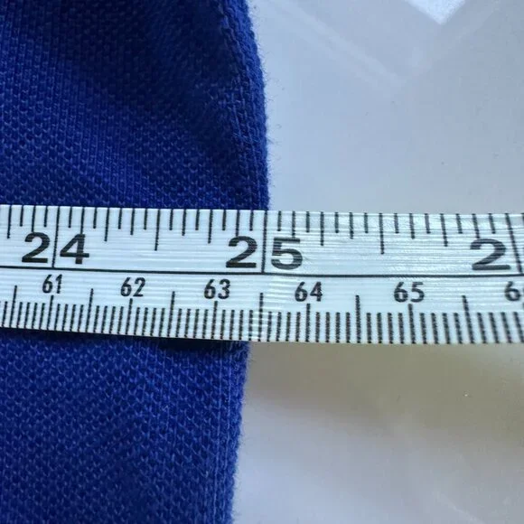 Ralph Lauren | Bear Polo Shirt | XXL | Classic Fit | Royal Blue | 100% Cotton - Picture 12 of 16